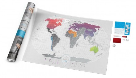 Travel Map AIR World – дизайнерский дневник твоих путешествий по всему земному ш. . фото 4