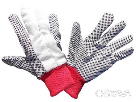 Перчатки Vulkan SFG40044 - защитные ХБ перчатки с точечным ПВХ покрытием.Назначе. . фото 1