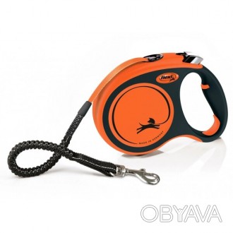 Рулетка FLEXI Xtreme Orange L Tape лента 5 м 65 кг оранжевый . Товар отправляетс. . фото 1