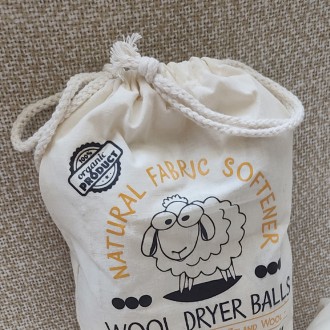 Шерстяные мячики для сушки из овечьей шерсти / Еко-шары из овечей шерсти 100% Но. . фото 8