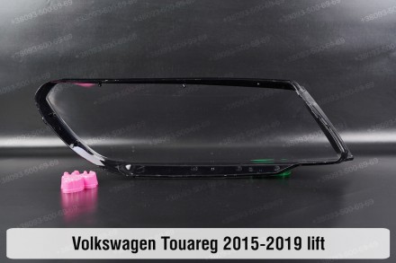 Скло на фару VW Volkswagen Touareg (2014-2018) II покоління рестайлінг ліве.У на. . фото 4