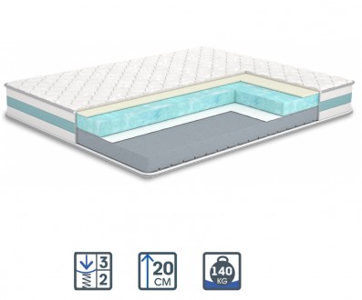 Матрас ортопедический Лайк Матролюкс 140х200. Киев. фото 1