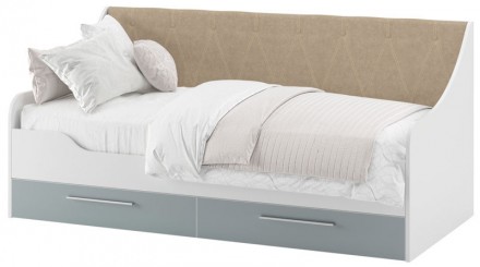 
Кровать Твист 1-сп 2Ш 
Элемент мебельного гарнитура Твист
В стоимость кровати м. . фото 2