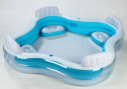 Детский надувной бассейн Intex
"
Надувной бассейн будет отличным подарком для в. . фото 4