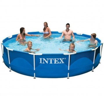 Каркасный бассейн Intex 28210-4, 366x76 см (картриджный фильтр-насос 2 006 л/ч, . . фото 2