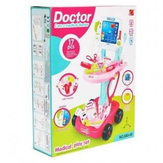 Развивающий игрушечный набор врача от Shantou Jinxing со световыми и музыкальным. . фото 4