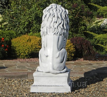 Большая садовая скульптура льва – презентабельный декор Вашего сада. Лев – симво. . фото 5