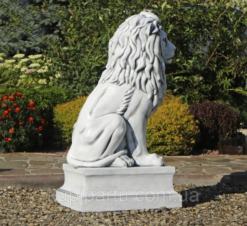 Большая садовая скульптура льва – презентабельный декор Вашего сада. Лев – симво. . фото 6