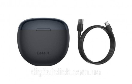 Бездротові навушники Baseus NGW2 TWS Black
Наушники Baseus Bluetooth (NGW2-01) г. . фото 6