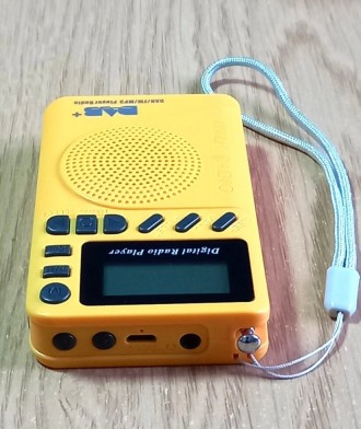 Цифровой DAB/DAB+ FM радиоприемник + MP3 (TF Card), мощность 2 Вт, аккумулятор 1. . фото 6