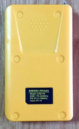 Цифровой DAB/DAB+ FM радиоприемник + MP3 (TF Card), мощность 2 Вт, аккумулятор 1. . фото 10