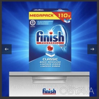 
Таблетки для посудомоечной машины Finish Powerball Classic, 110 штук [DE]
Преим. . фото 1