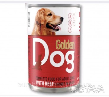 
Описание
Корм для собак с говядиной в соусе Golden Dog 415 г Венгрия 5999884350. . фото 1