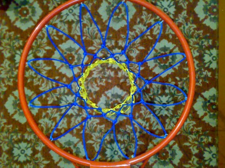 ЦЕНА ЗА ПАРУ-150грн

Сетка стандартная (12 петель).
Цвет: синя-жёлтая
Шнур п. . фото 3