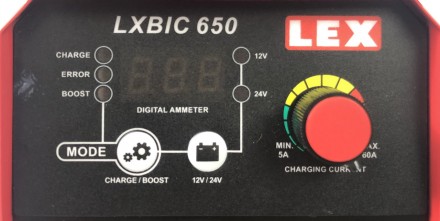 Инверторное пуско-зарядное устройство LEX LXBIC650 - мощное производительное уст. . фото 5