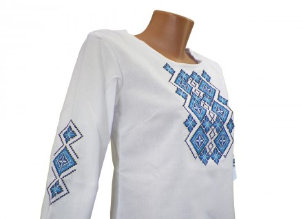 
Блузка подросток вышитая
рукав 3/4
размер 36-44
орнамент Праздничная
ткань - До. . фото 3