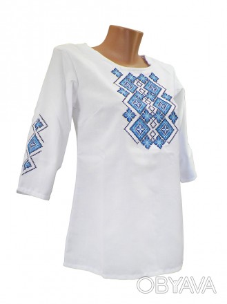 
Блузка подросток вышитая
рукав 3/4
размер 36-44
орнамент Праздничная
ткань - До. . фото 1