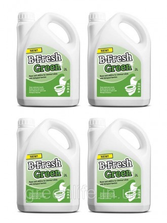 
Набор жидкости для биотуалета, B-Fresh Green 4 шт , THETFORD.
Би Фреш Грин:
Доб. . фото 2