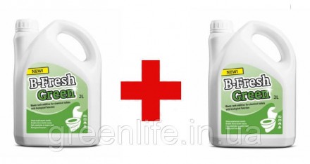 
Набор жидкости для биотуалета, B-Fresh Green 2 шт, THETFORD.
Би Фреш Грин:
Доба. . фото 2