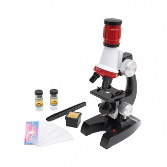 Детский микроскоп для школьника и ребенка + набор образцов Набор детский микроск. . фото 5