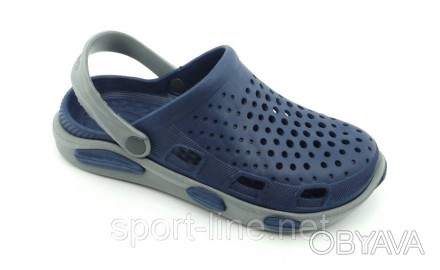  Крокси чоловічі GIPANIS. 
Взуття виготовляється за особливою технологією спінюв. . фото 1