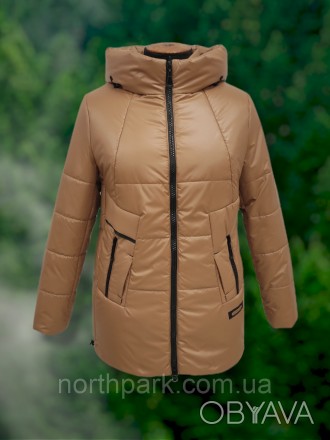 Стильна модель від українського виробника Baccara - коротка куртка з капюшоном, . . фото 1