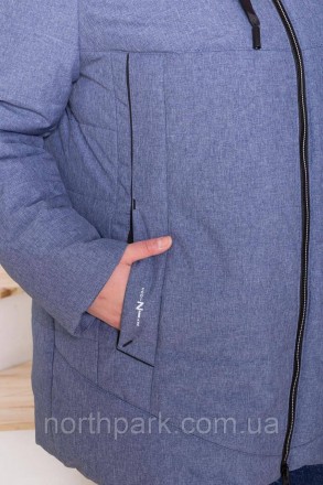 Стильна жіноча куртка великих розмірів від українського виробника CoolZika з нов. . фото 6