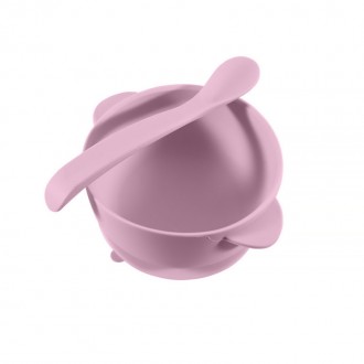 Силиконовая тарелка CUMEENSS AI-114 Pink на присоске с ложкой для детей детская . Запорожье. фото 1 Силиконовая тарелка CUMEENSS AI-114 Pink на присоске с ложкой для детей детская . Запорожье. фото 1