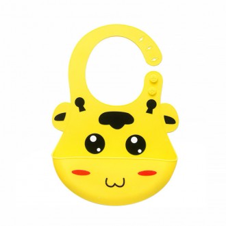 Детский нагрудник CUMENSS Олень Yellow 280*210 мм слюнявчик силиконовый с карман. Запорожье. фото 1 Детский нагрудник CUMENSS Олень Yellow 280*210 мм слюнявчик силиконовый с карман. Запорожье. фото 1
