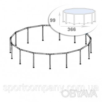 Технические характеристики товара "Каркас Intex 88716. Размер 366 х 99 см"Общие . . фото 1