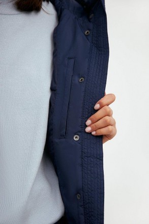 Демисезонная куртка от финского бренда Finn Flare. Модель застегивается на планк. . фото 7