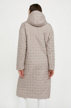 Это стильное стеганое пальто от финского бренда Finn Flare прямого кроя слегка у. . фото 5