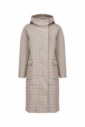 Это стильное стеганое пальто от финского бренда Finn Flare прямого кроя слегка у. . фото 9