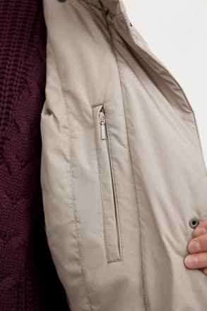 Это стильное стеганое пальто от финского бренда Finn Flare прямого кроя слегка у. . фото 8