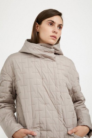 Это стильное стеганое пальто от финского бренда Finn Flare прямого кроя слегка у. . фото 6