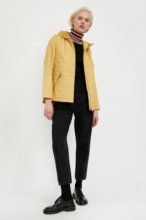 Женская куртка стеганая от финского бренда Finn Flare. Куртка с удлиненной спинк. . фото 3