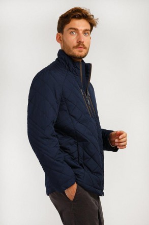 Мужская стеганая куртка демисезонная от финского бренда Finn Flare – отлич. . фото 3
