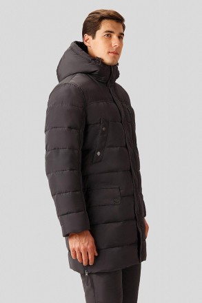 Зимняя куртка мужская длинная Finn Flare из высококачественного материала с высо. . фото 5