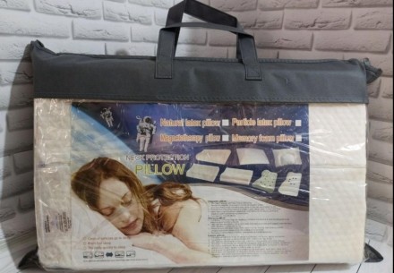 Ортопедична подушка з ефектом пам'яті для здорового сну Memory Pillow Біла
Сучас. . фото 5