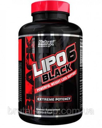 Жиросжигатель, Nutrex Lipo 6 Black (120 caps). Харьков. фото 1 Жиросжигатель, Nutrex Lipo 6 Black (120 caps). Харьков. фото 1