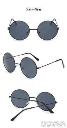 Круглые очки "Hippie", мужские, женские, унисекс, Лепс, Базилио. . фото 1