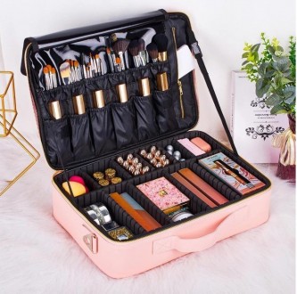 Кейс органайзер для косметики дорожный Beauty box Maxi. Ивано-Франковск. фото 1 Кейс органайзер для косметики дорожный Beauty box Maxi. Ивано-Франковск. фото 1