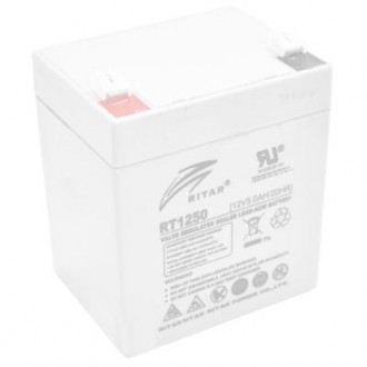 Батарея к ИБП Ritar AGM RT1250, 12V-5Ah (RT1250). Бровары. фото 1 Батарея к ИБП Ritar AGM RT1250, 12V-5Ah (RT1250). Бровары. фото 1