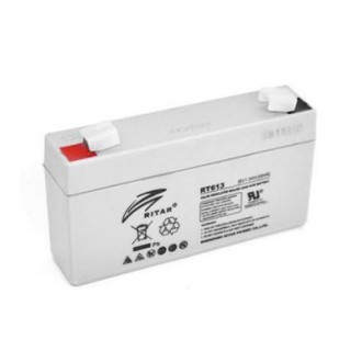 Батарея к ИБП Ritar AGM RT613, 6V 1.3Ah (RT613). Бровары. фото 1 Батарея к ИБП Ritar AGM RT613, 6V 1.3Ah (RT613). Бровары. фото 1
