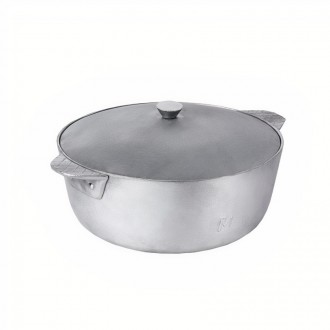 Кастрюля алюминиевая с крышкой 2 л. Черкаси. фото 1