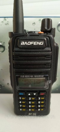 Baofeng UV-9R is IP67 Dust & Waterproof resisting two way radio. It can work wel. . фото 2