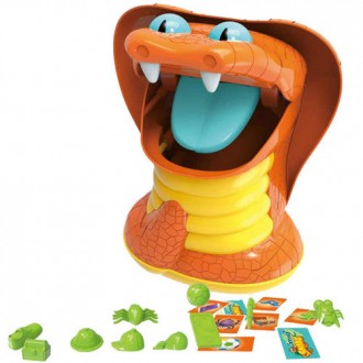 Детская развивающая настольная игра для детей Kingso Toys Жадная змея HC314619 с. . фото 4