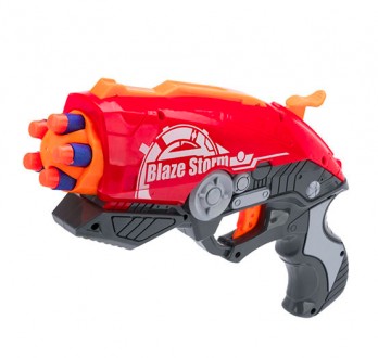 Игрушечный космический бластер Blaze Storm - безопасное игрушечное оружие с ярки. . фото 2