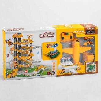 Детская Парковка Гараж автоматический подъемник, 5 этажей 660 А-302 насчитывет 5. . фото 3