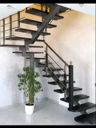 Компанія DecorMetal виготовить і встановить для вас сходи, з деревяними, гранітн. . фото 4